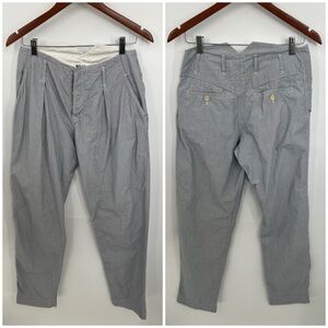 Margaret Howell striped cotton trousers